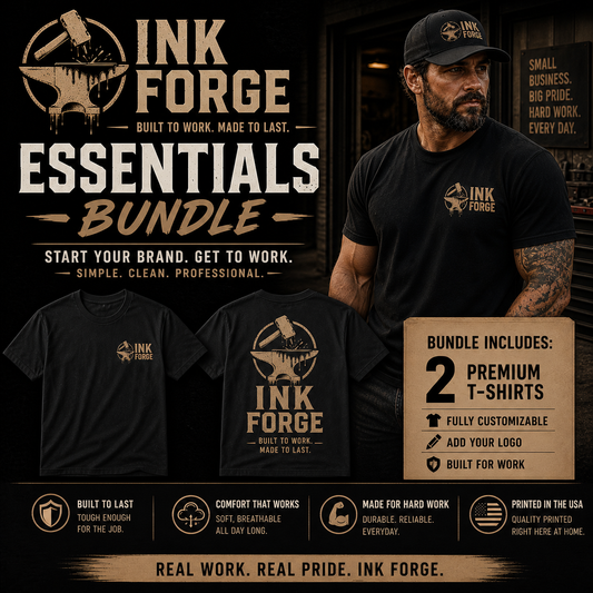 Custom Shirt Bundle – Personalized Photo Shirts Gift Set | ink forge essential